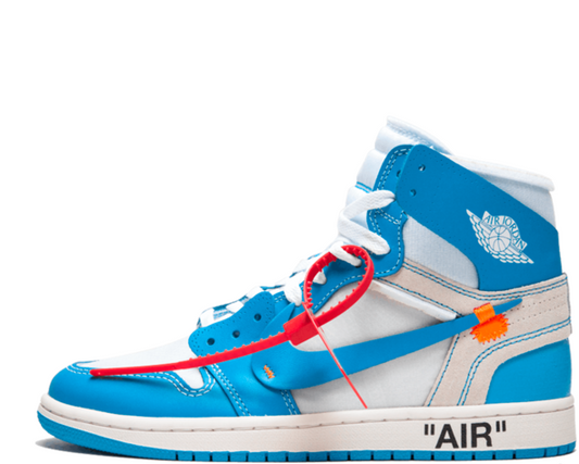 Tênis Nike Air Jordan 1 X Off White "UNC"