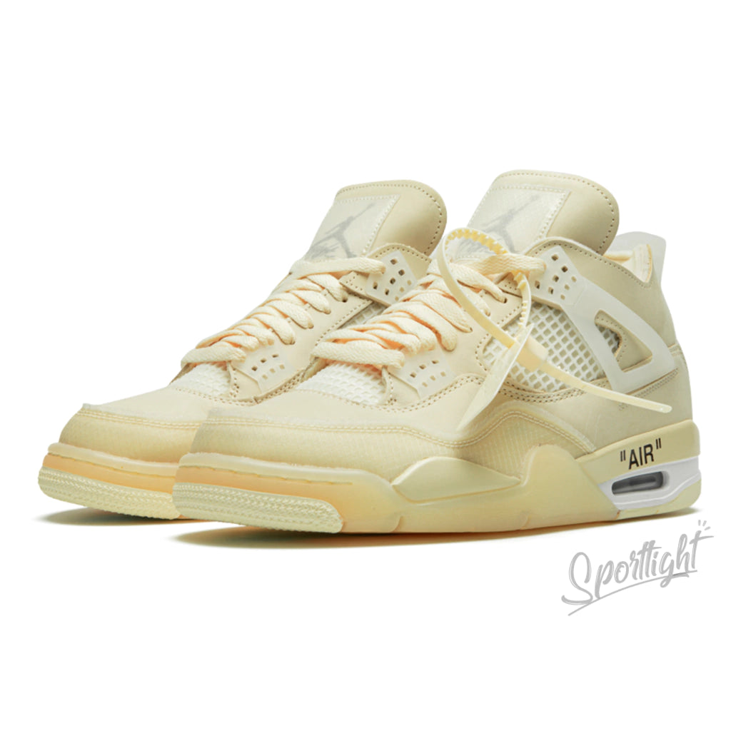 Tênis Nike Air Jordan 4 Retro Off-White Sail