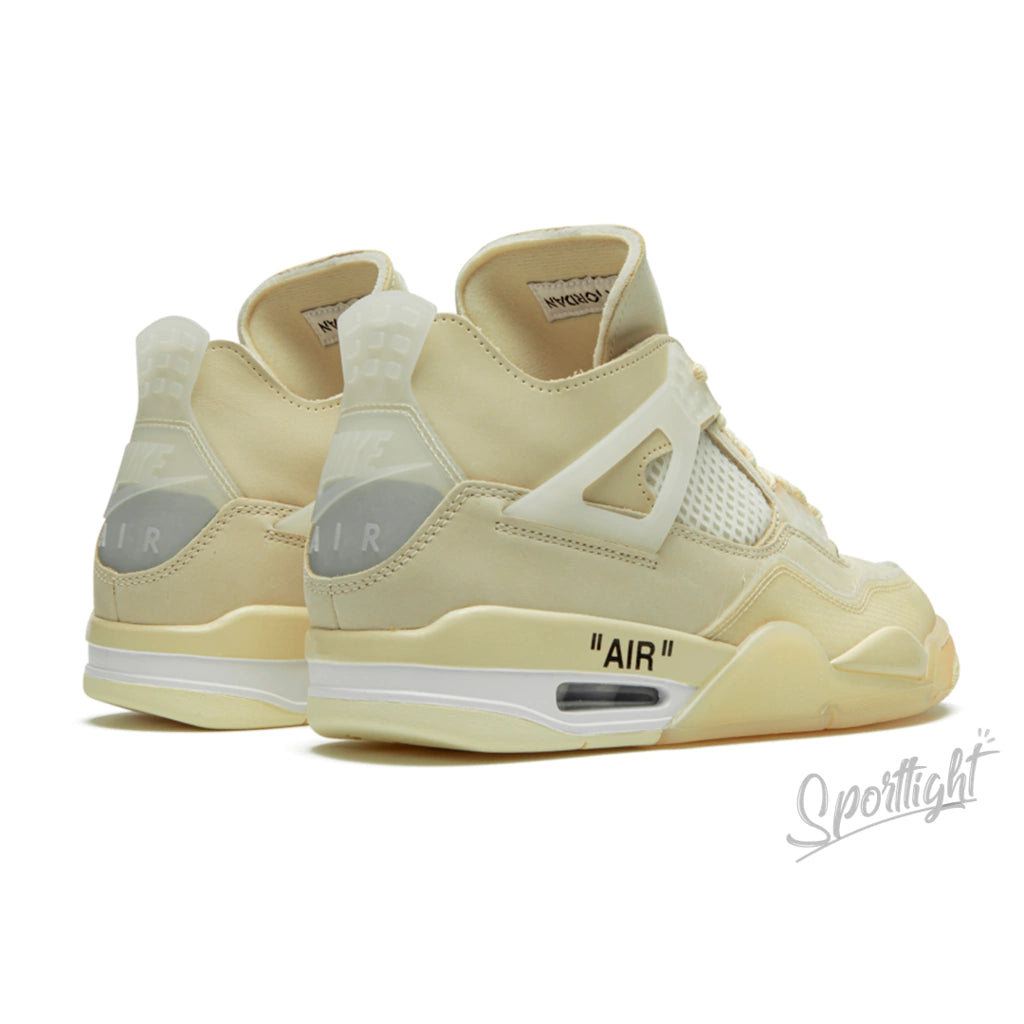 Tênis Nike Air Jordan 4 Retro Off-White Sail